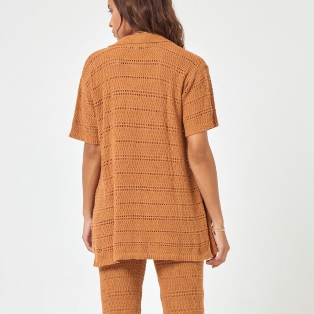 L*SPACE MARBELLA TOP IN MOJAVE (BROWN) - Picture 4 of 13